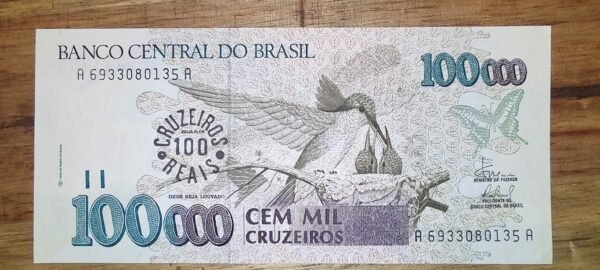 100000 cruzeiros